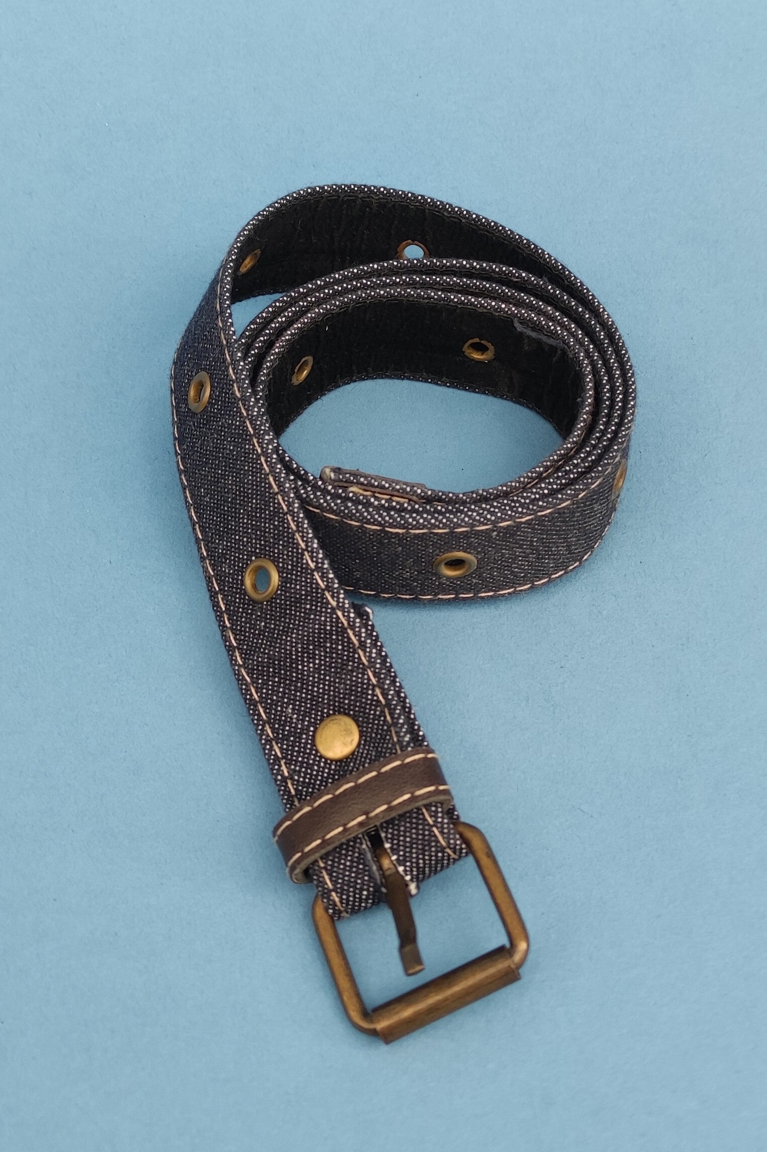 Jeansgürtel dunkelblau Gr. 85