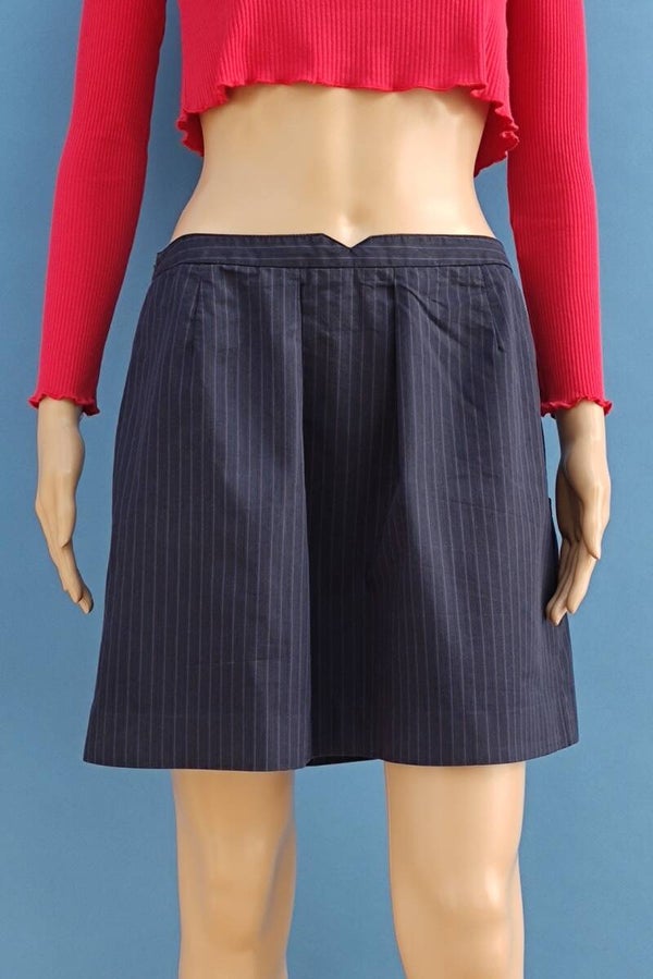 Sisley Rock dunkelblau/lila gestreift Gr. S (36)