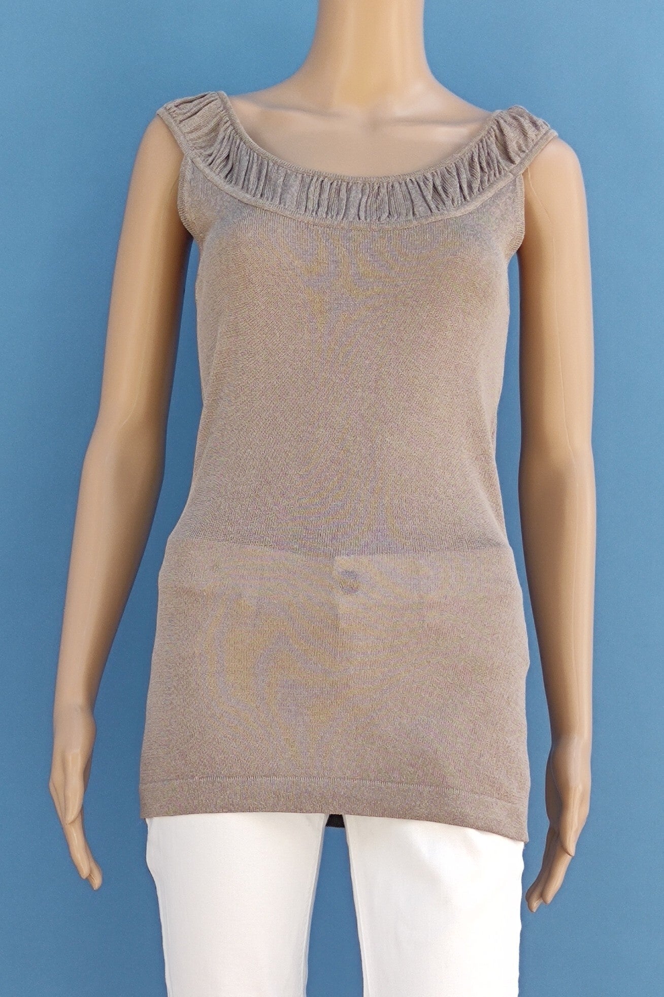 Bonita Stricktop beige Gr. S (36)