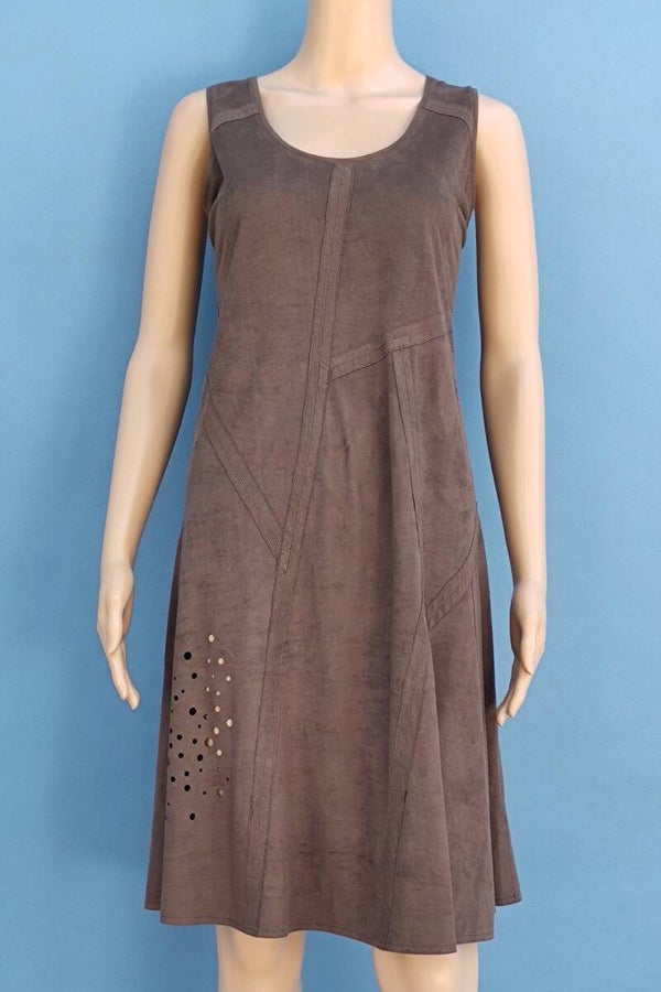 MADO et les Autres Kleid ärmellos braun Gr. M (38)