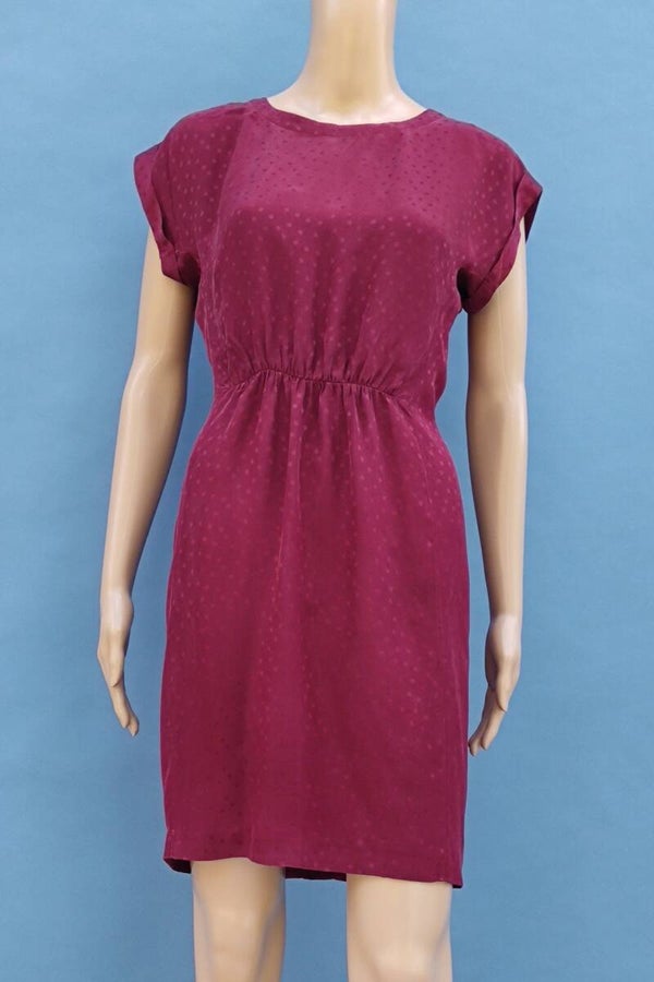 Fossil Kleid kurzarm beere gepunktet Gr. XS (34)