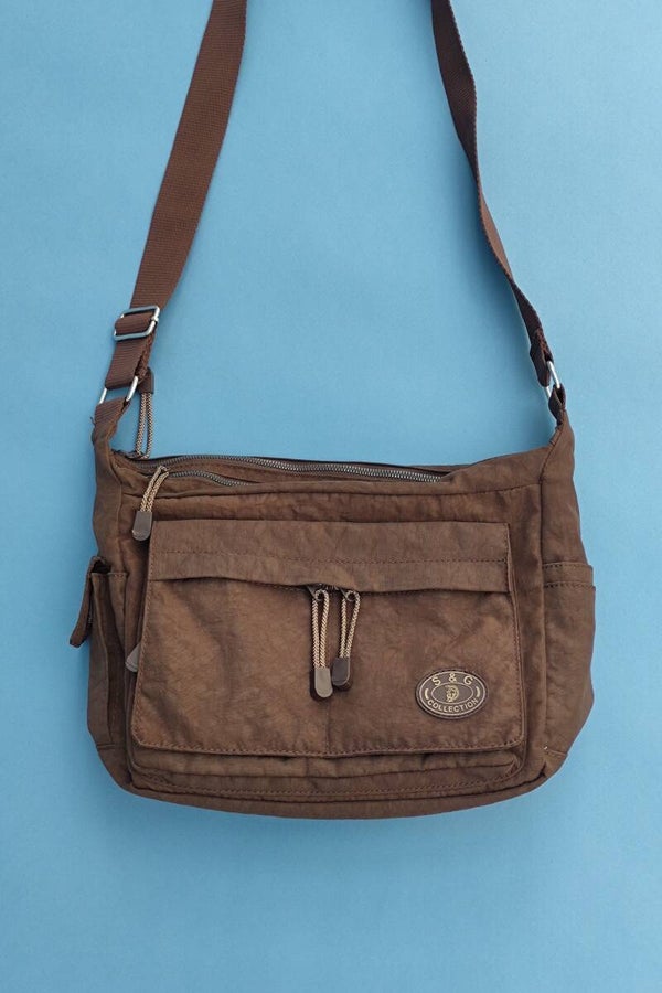 S&G Collection Umhängetasche braun
