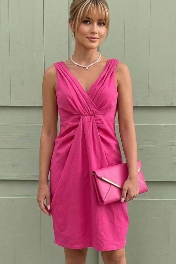 H&M Etuikleid pink Gr. S (36)