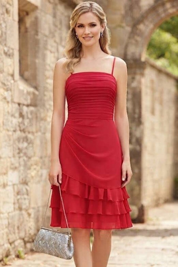 Symphony of Venus Abendkleid rot Gr. S (36)