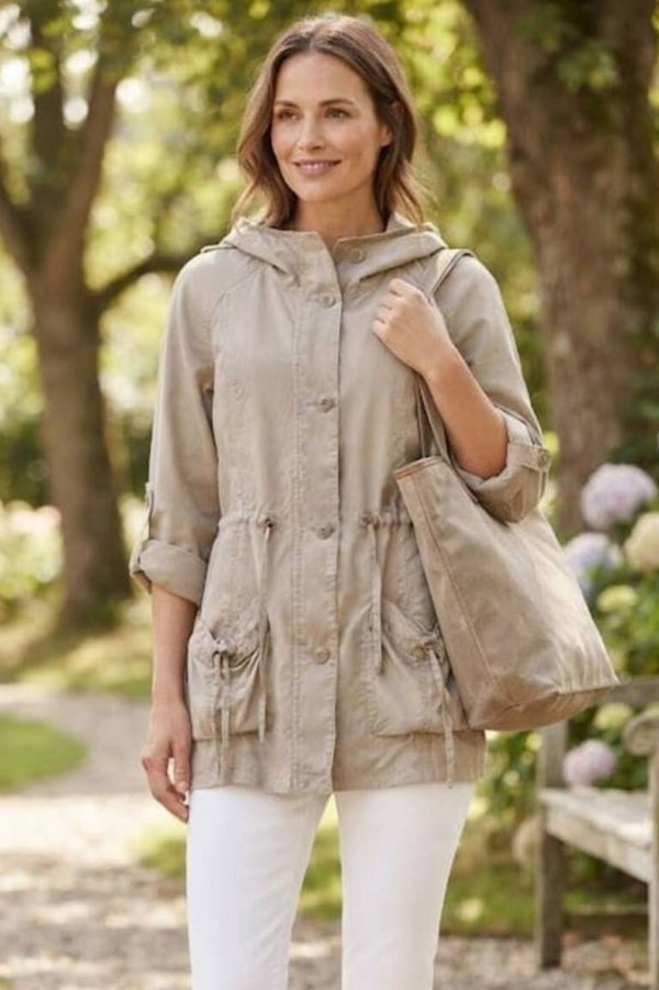 Bonita Jacke beige Gr. S (36)