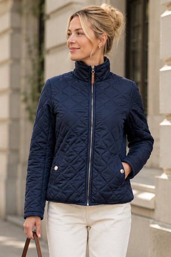 H&M Steppjacke dunkelblau Gr. S (36)