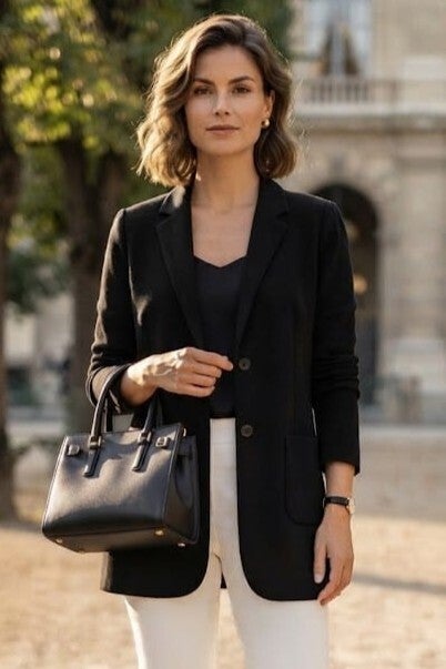 Opus long Blazer schwarz Gr. XL (42)