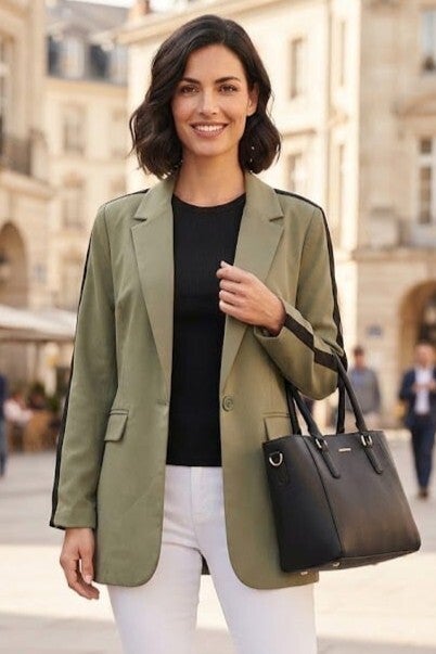 Gertrude + Gaston Blazer grün Gr. XL (42)