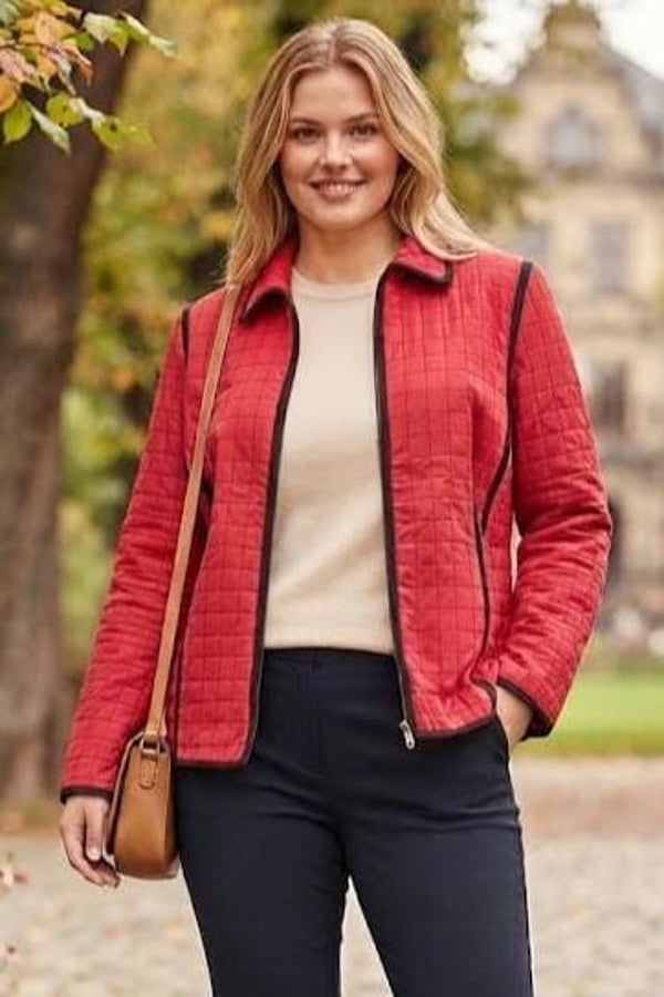 Concept UK Steppjacke rot Gr. M (38)