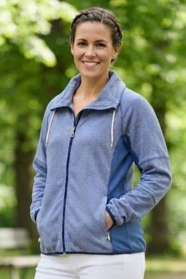 Regatta Strickjacke blau/weiß gestreift Gr. XXL (44)