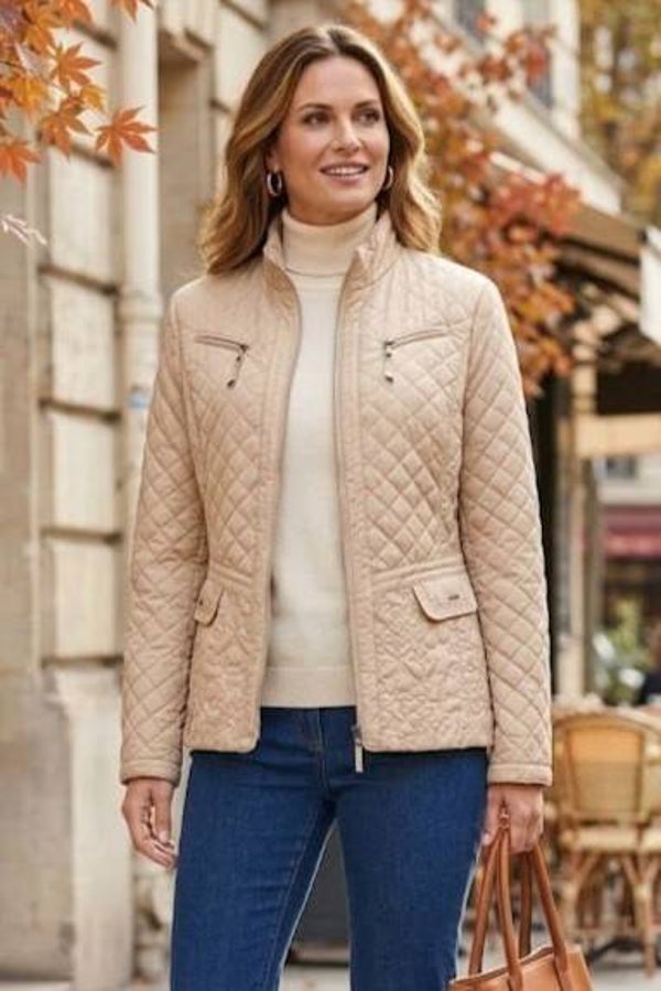 Gerry Weber Steppjacke beige Gr. M (38)