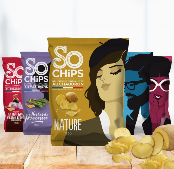 So Chips Artisanale cuites au chaudron