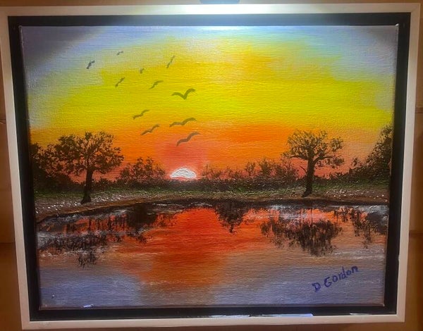 Sunset on the Lake