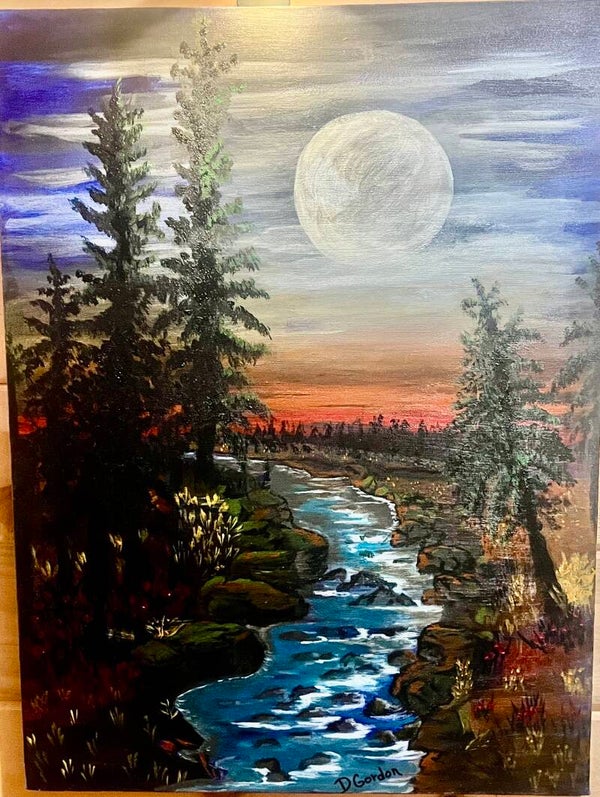 Peaceful Mountain Stream