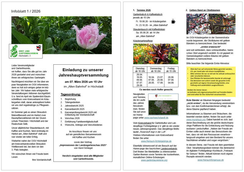 Infoblatt des OGV 2026_Seiten 1 und 2