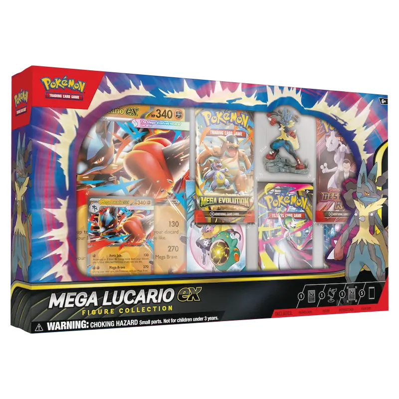 Mega Lucario Figure Collection.