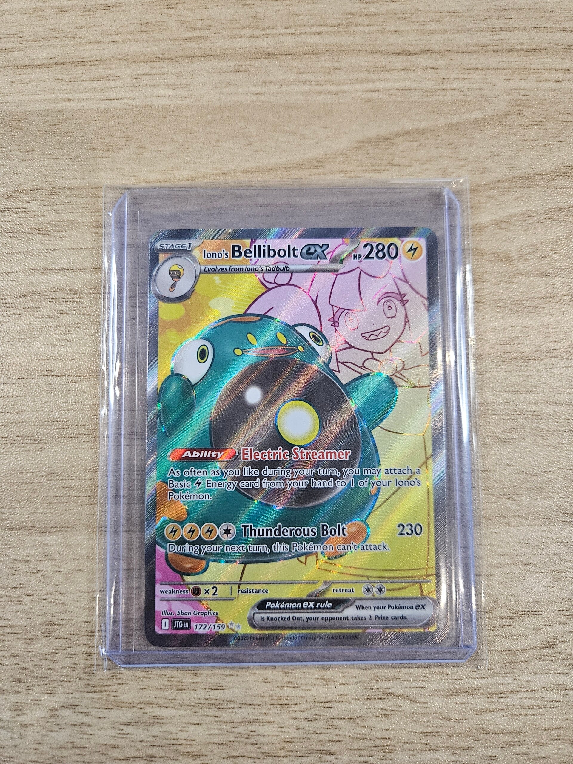 Iono's Bellibolt ex (JTG 172)