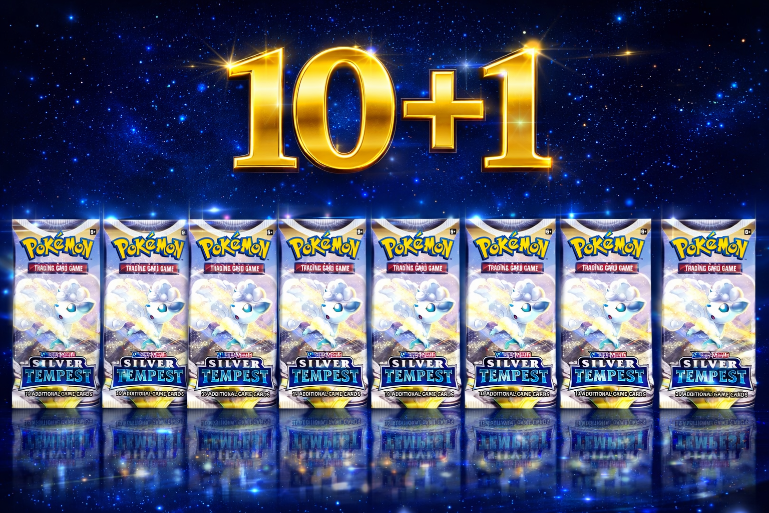 10+1 SWORD &SHIELD SILVER TEMPEST