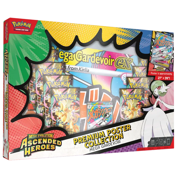 Pokémon Premium Poster Collection ME2.5 Ascended Heroes - Mega Gardevoir ex