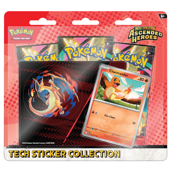 Ascended heroes 3-pack blister charmander