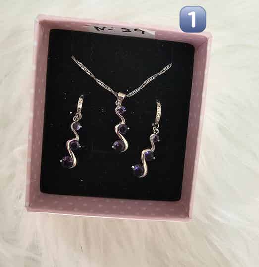 Conjuto de plata 925