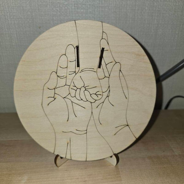 Newborn Hospital Wristband Holder