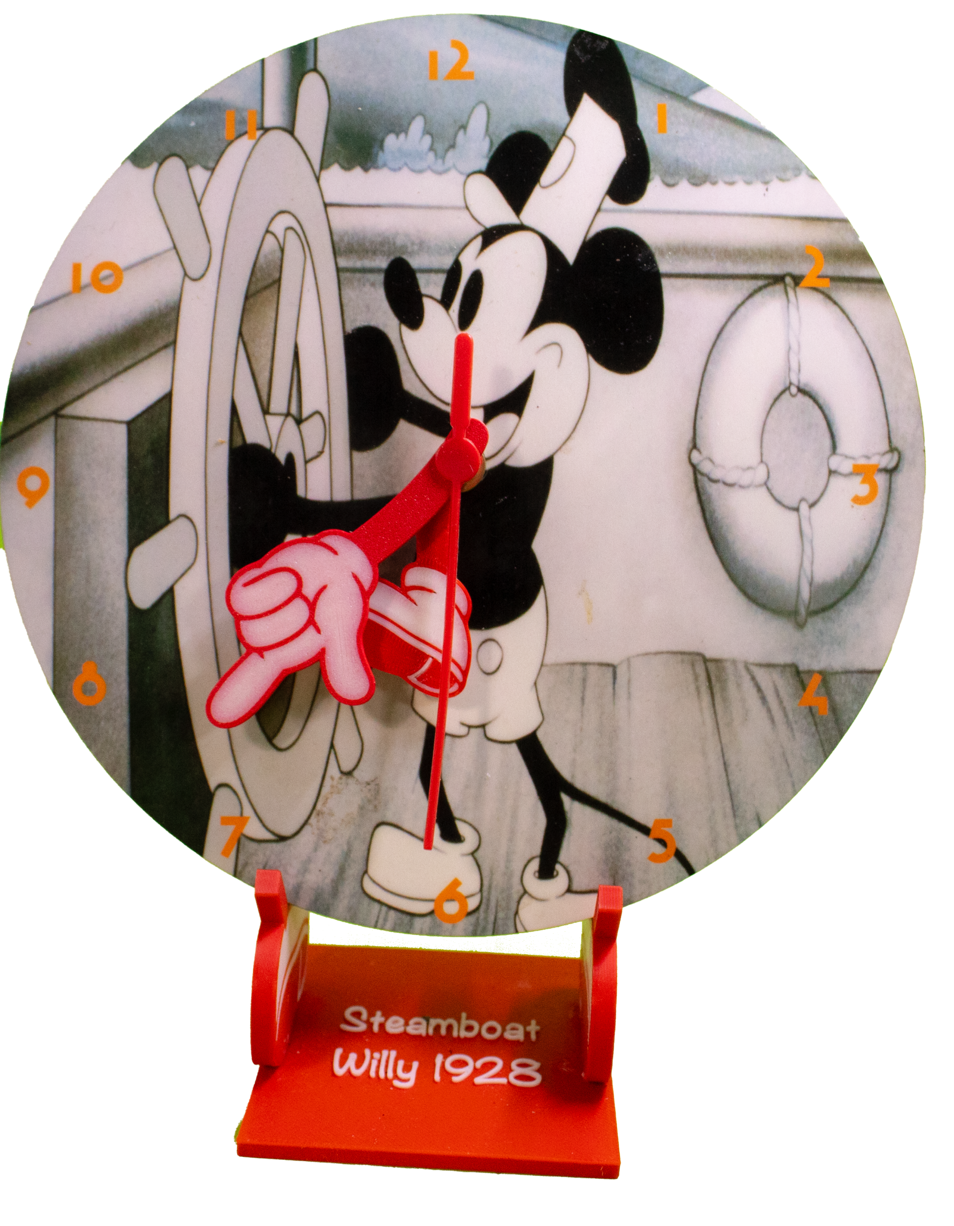 Micky Mouse Clock. Steamboat Willy