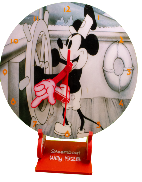 Micky Mouse Clock. Steamboat Willy