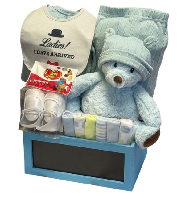 Wooden Keepsake Crate (Boy)