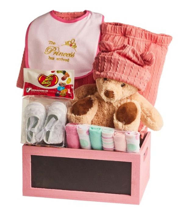 Wooden Keepsake Crate (Girl)