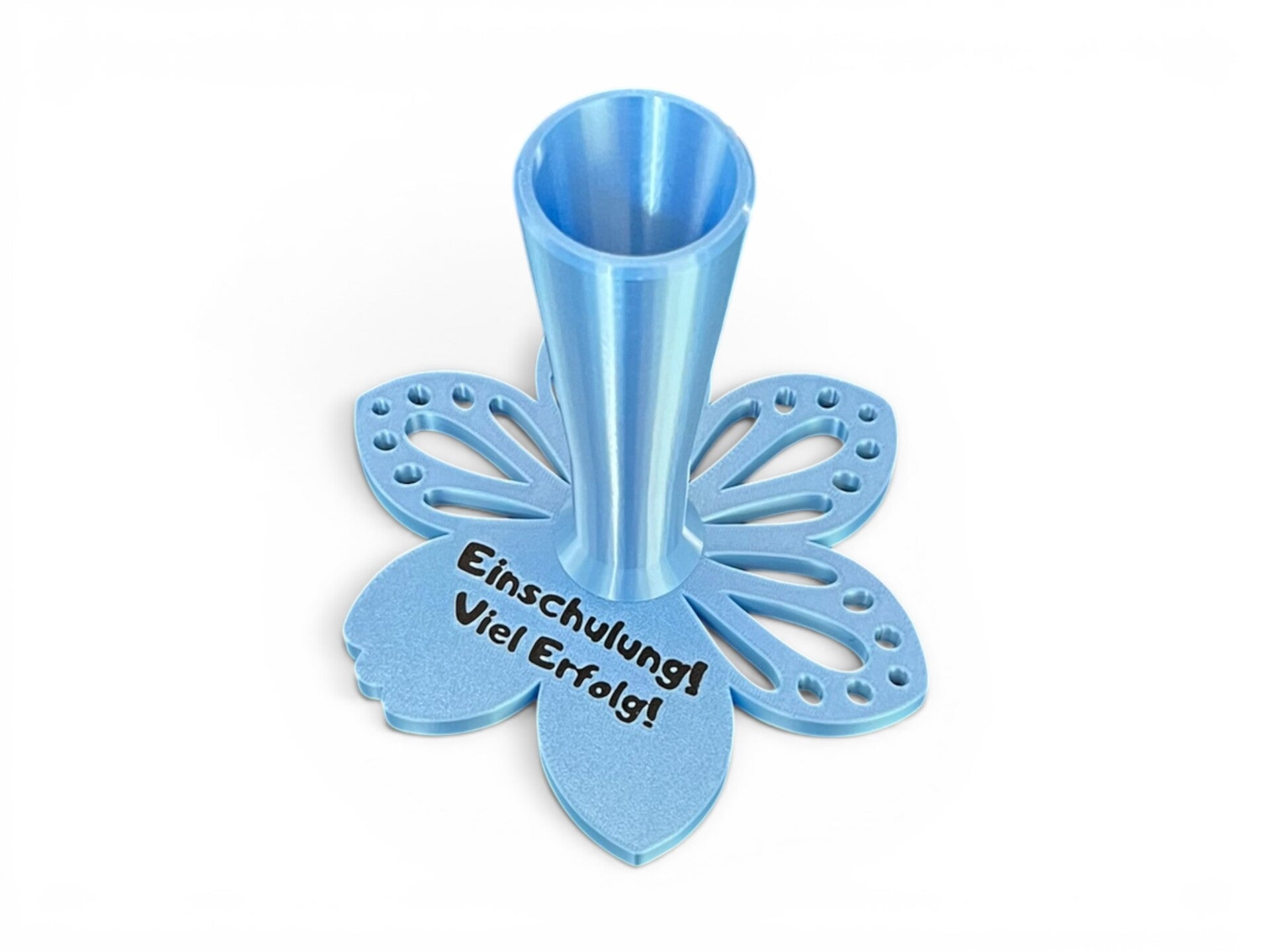 Schultütenständer Blume mit Name oder Wunschtext