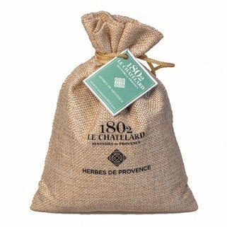 Jute zakje met Lavendelbloem 150 gr.