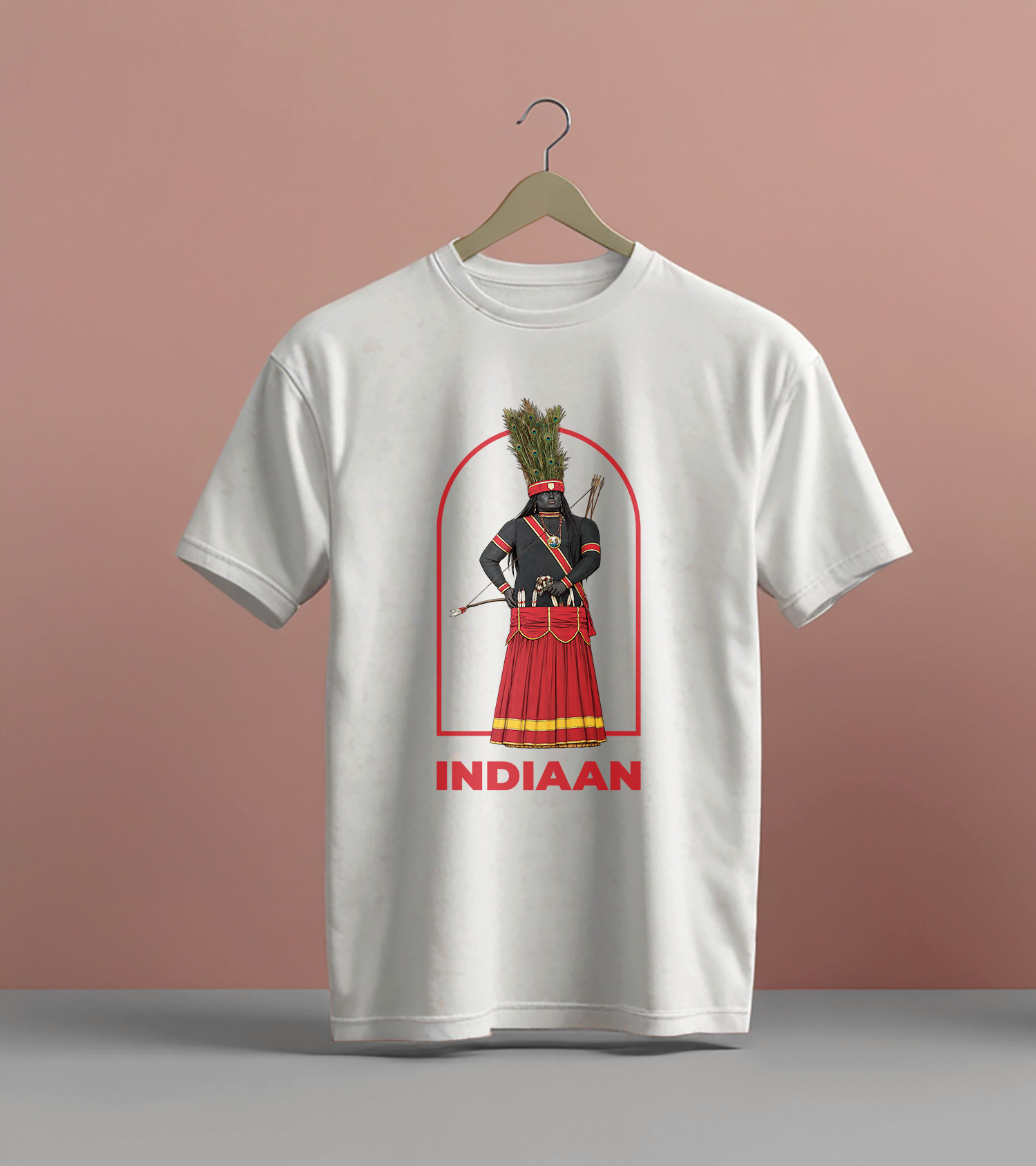 T-Shirt Indiaan – Dendermondse Reuzen Collectie