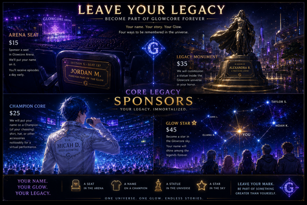 CORE LEGACY SPONSORS