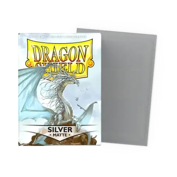 Dragon Shield Matte Silver