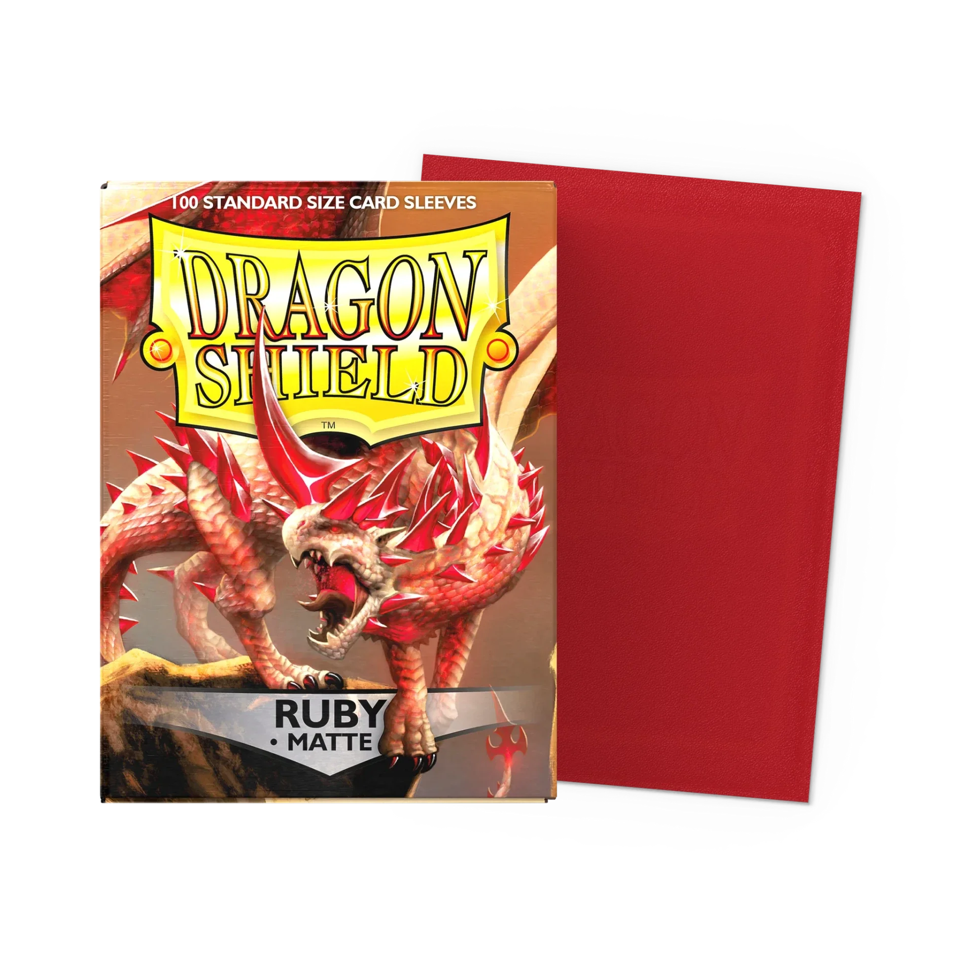 Dragon Shield Matte Ruby