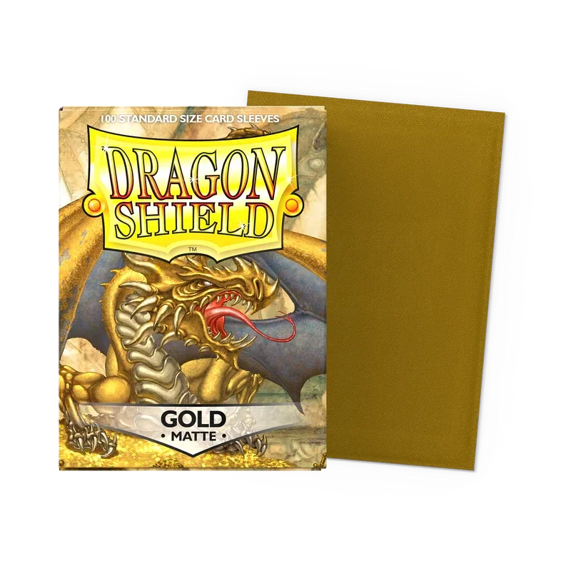 Dragon Shield Matte Gold