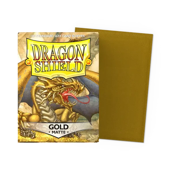 Dragon Shield Matte Gold