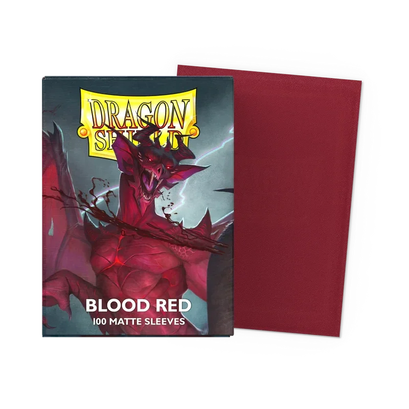Dragon Shield Matte Blood Red