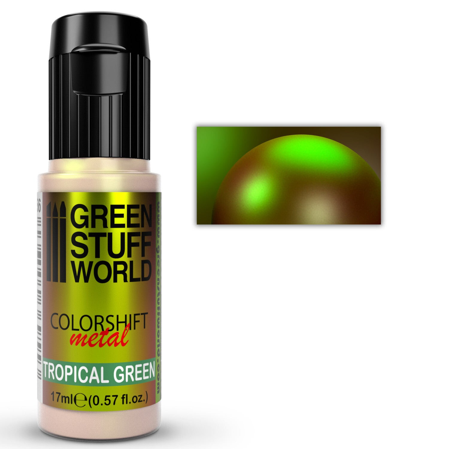 Green Stuff World Colorshift Tropical Green 17ml