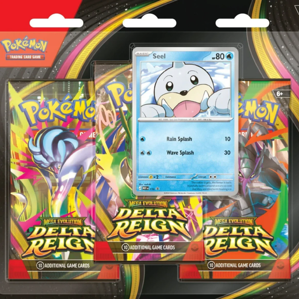 Pokémon TCG: Mega Evolution – Delta Reign 3-Pack Blister | EN