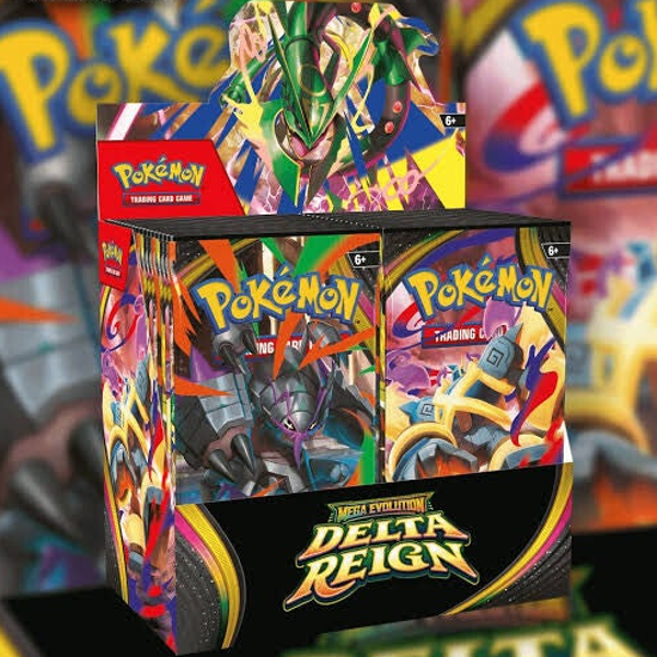 Pokémon TCG: Mega Evolution – Delta Reign Booster Pack Display | EN