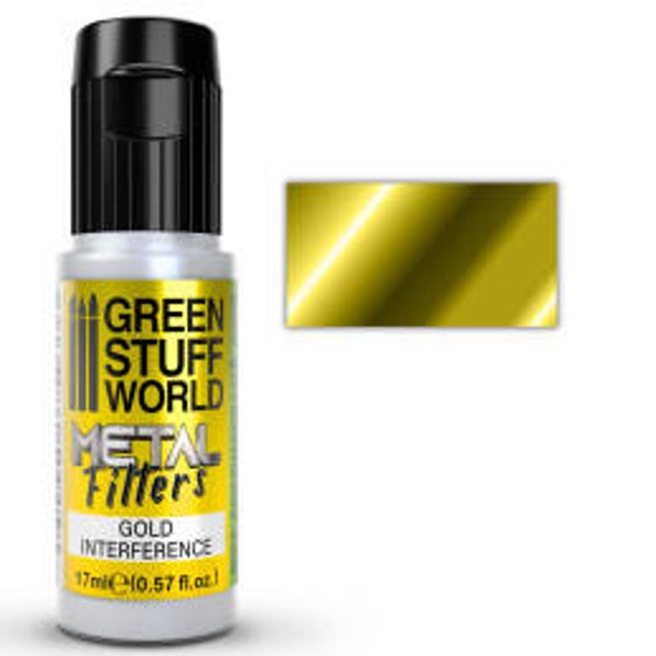 Green Stuff World Metal Filters Gold/Yellow Interference 17ml