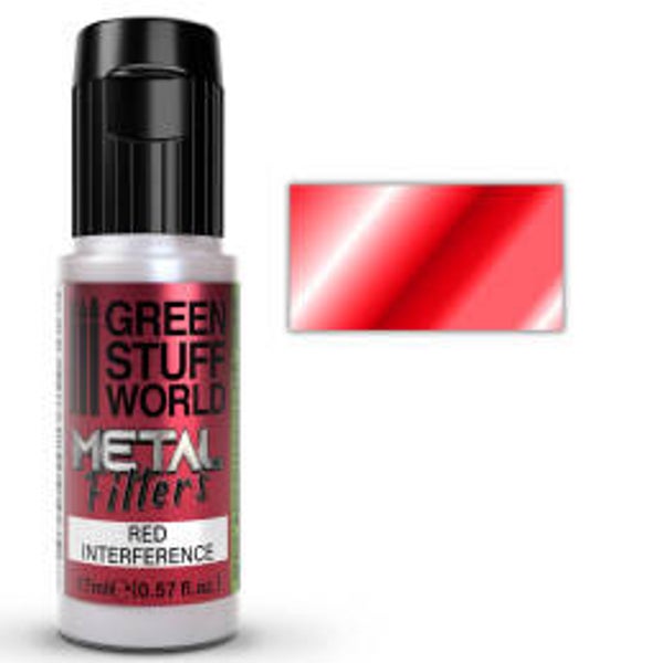 Green Stuff World Metal Filters Red Interference 17ml