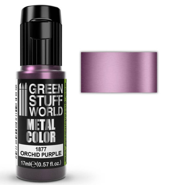 Green Stuff World Acrylic Metal Paint Orchid Purple 17ml