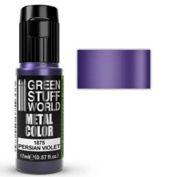 Green Stuff World Acrylic Metal Paint Persian Violet 17ml