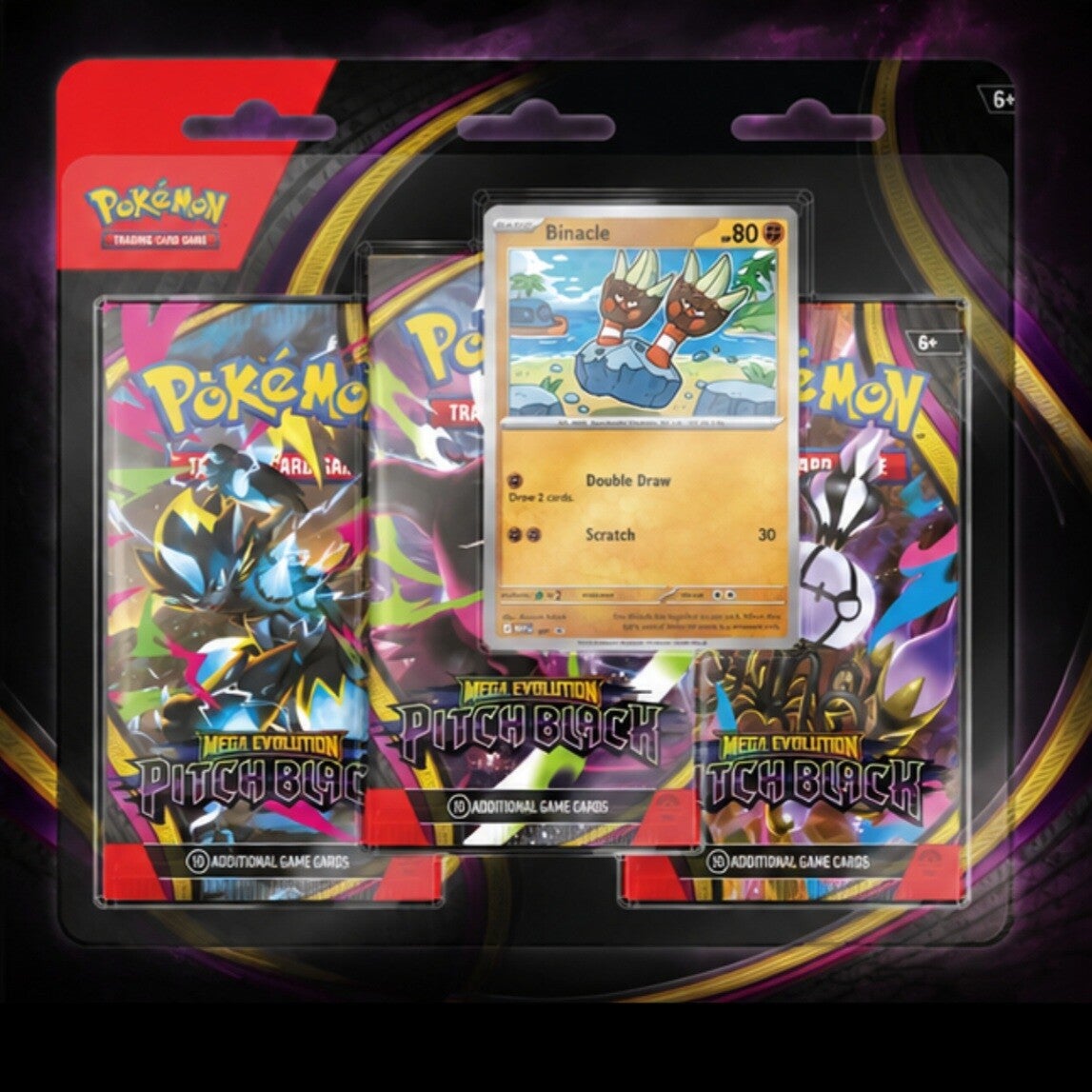 Mega Evolution - Pitch Black Booster 3 Pack