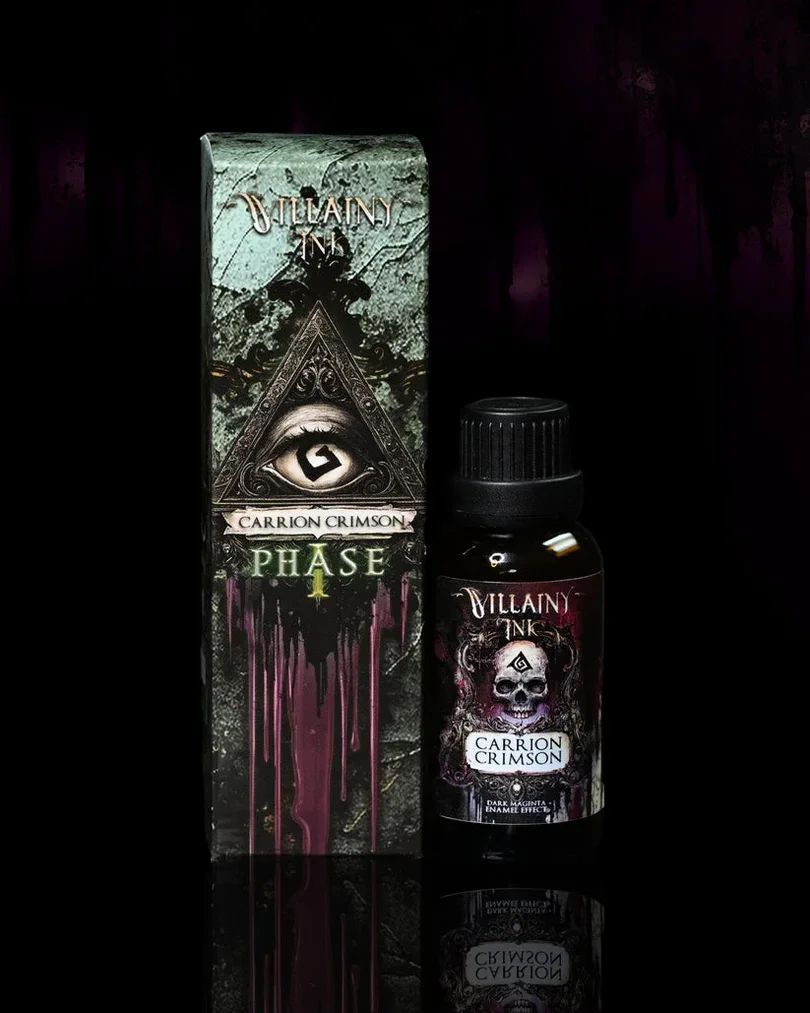 Villainy Ink Enamel - Carrion Crimson V3.0 (30 mL)