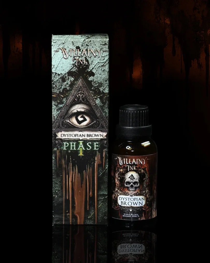 Villainy Ink Enamel - Dystopian Brown V3.0 (30 mL)