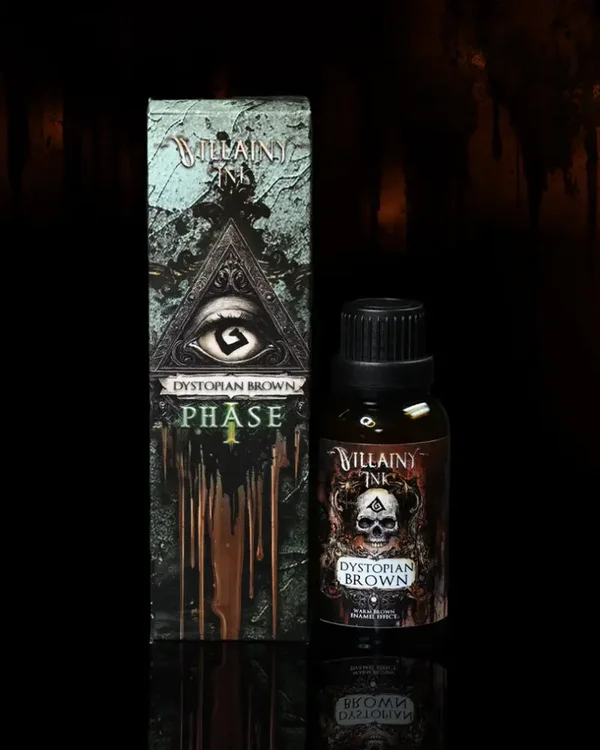 Villainy Ink Enamel - Dystopian Brown V3.0 (30 mL)